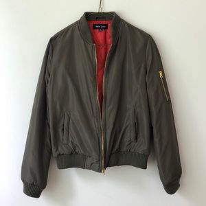 New Look Green Bomber Jacket